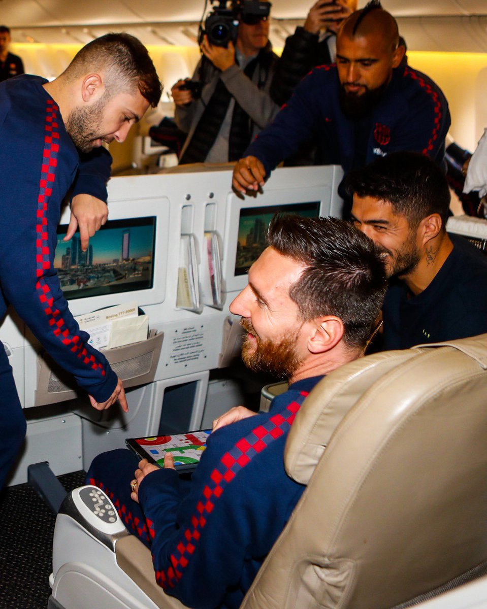 FC Barcelona on Twitter: "Next Stop: Saudi Arabia — but not before a game of parcheesi https://t.co/FG3Pcg8CCX" / Twitter