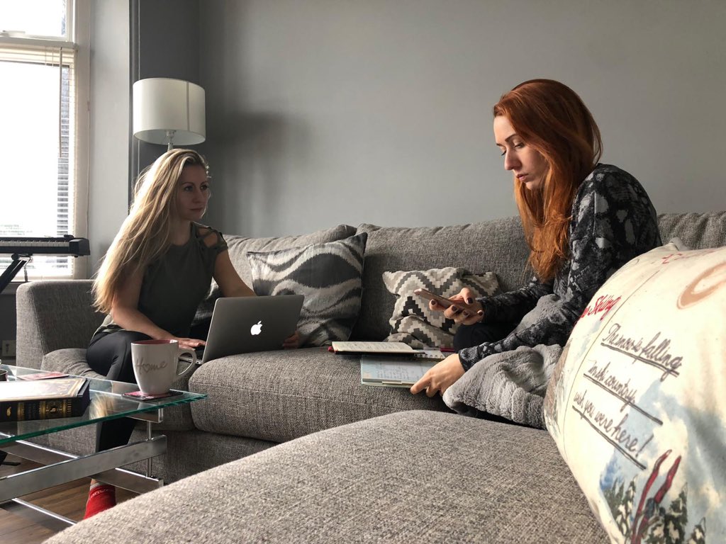 KloeHunt's tweet photo. We look miserable, but we are definitely loving chapter 20... 😆 #AmEditing #WritingCommunity https://t.co/O8uaLQh1lu