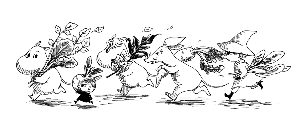 Seven herbs / 七草
#MOOMIN #ムーミン