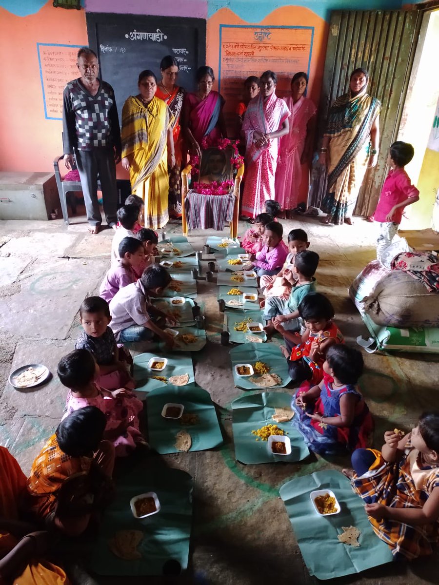National Nutrition Mission - Yavatmal (@nnmyavatmal) on Twitter photo #BalPangats are a symbol of #CommunityEngagement in #Yavatmal. Every family of the village sponsors lunch for children and staff at the #anganwadi.
<a href="/POSHAN_Official/">POSHAN Abhiyaan</a> <a href="/Maha_Poshan/">Poshan Abhiyaan Maharashtra</a> <a href="/IdzesKundan/">Idzes Kundan</a> <a href="/IndraMallo/">indra mallo</a> <a href="/smritiirani/">Smriti Z Irani</a> <a href="/arjandewagt/">Arjan de Wagt</a> <a href="/Sajjan95/">Sajjan Yadav IAS</a> <a href="/OfficeofUT/">Office of Uddhav Thackeray</a> <a href="/AUThackeray/">Aaditya Thackeray</a> <a href="/MinistryWCD/">Ministry of WCD</a> #BalPangats are a symbol of #CommunityEngagement in #Yavatmal. Every family of the village sponsors lunch for children and staff at the #anganwadi.
<a href="/POSHAN_Official/">POSHAN Abhiyaan</a> <a href="/Maha_Poshan/">Poshan Abhiyaan Maharashtra</a> <a href="/IdzesKundan/">Idzes Kundan</a> <a href="/IndraMallo/">indra mallo</a> <a href="/smritiirani/">Smriti Z Irani</a> <a href="/arjandewagt/">Arjan de Wagt</a> <a href="/Sajjan95/">Sajjan Yadav IAS</a> <a href="/OfficeofUT/">Office of Uddhav Thackeray</a> <a href="/AUThackeray/">Aaditya Thackeray</a> <a href="/MinistryWCD/">Ministry of WCD</a>