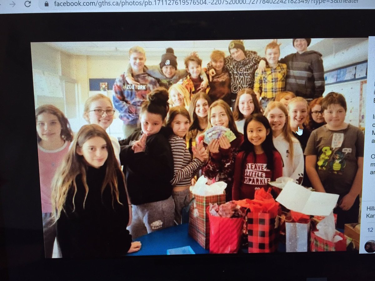 Worsley Kindness spreads throughout the community over the holiday season. Thank you grade 6/7 for your generosity. <a href="/WorsleyES/">Worsley E.S.</a> we Choose Kind