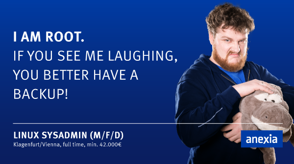 _ANEXIA's tweet image. ++ WANTED: LINUX SYSADMIN (M/F/D) ++
We are looking for a sysadmin whose heart beats faster when using Linux ❤️. Is that you? Then apply now and become part of the Anexia family. More info 👉 anx.io/zh3m8 
#joboffer #linuxsysadmin #sysadmin #linux #applynow