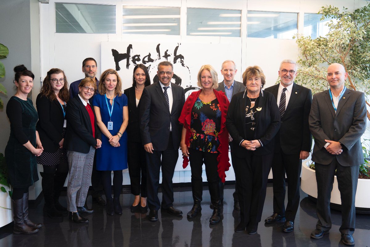 Tedros Adhanom Ghebreyesus (@drtedros) on Twitter photo Delighted to meet <a href="/worldheartfed/">World Heart Federation</a>'s President Karen Sliwa-Hahnle. Rheumatic heart disease affects about 30 million people globally, but needs more resources. <a href="/WHO/">World Health Organization (WHO)</a> is committed to working with the Federation to save lives and alleviate suffering. Delighted to meet <a href="/worldheartfed/">World Heart Federation</a>'s President Karen Sliwa-Hahnle. Rheumatic heart disease affects about 30 million people globally, but needs more resources. <a href="/WHO/">World Health Organization (WHO)</a> is committed to working with the Federation to save lives and alleviate suffering.
