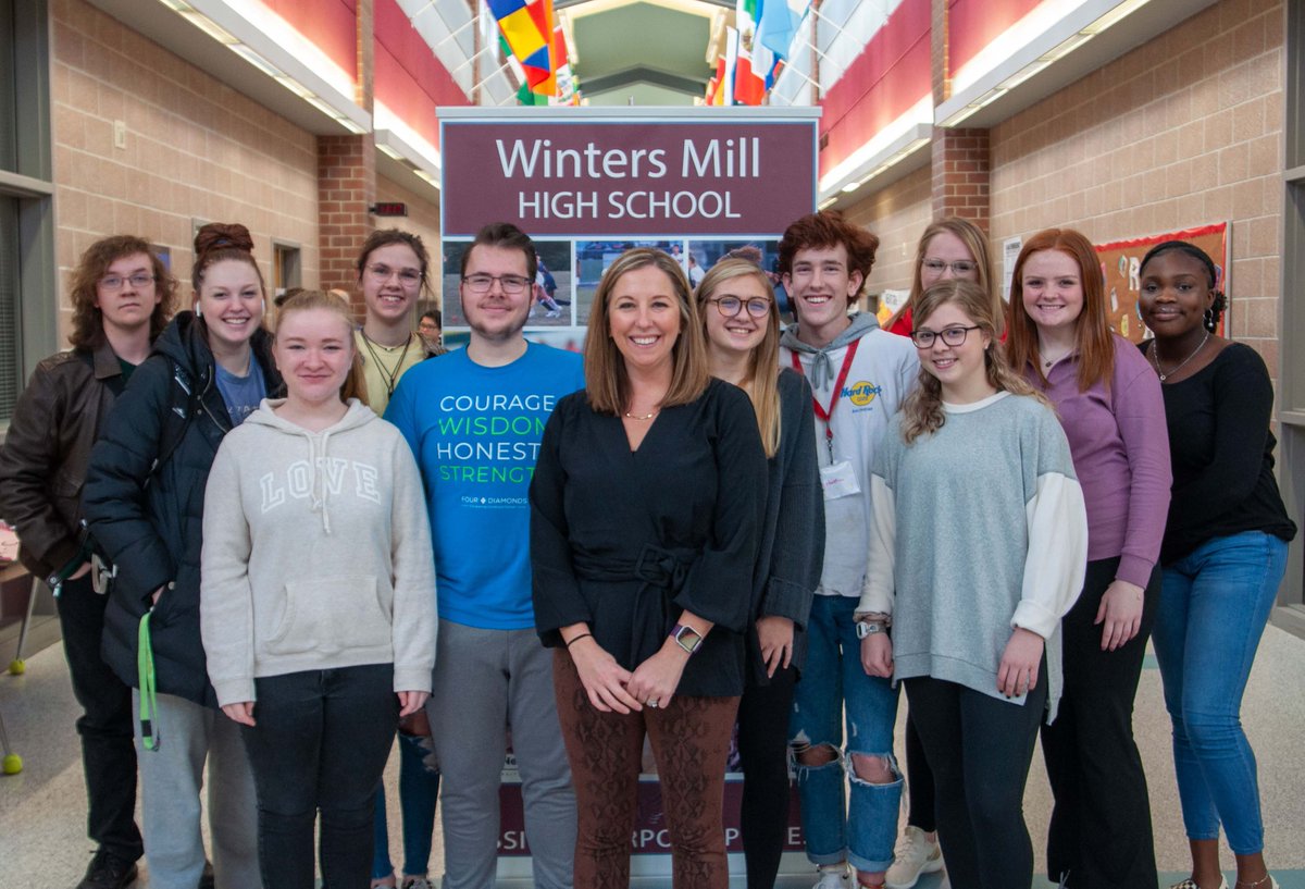 CCPSk12's tweet photo. We’re so proud that 2 of the 3 Maryland Counselors of the Year are from CCPS! Congratulations to Kristin Cavey, Winters Mill HS, % Cathlin McCormick, East MS, for being named Counselors of the Year at the high school &amp; middle school levels, respectively. https://t.co/QMXSIX1LXP https://t.co/oEogekRv8b