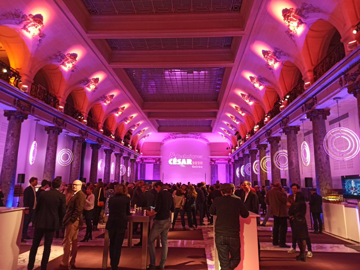 Bien en place pour la soirée César et techniques
@Les_Cesar <a href="/LeCNC/">Le CNC</a> <a href="/LobsterFilms/">Lobster Films</a>