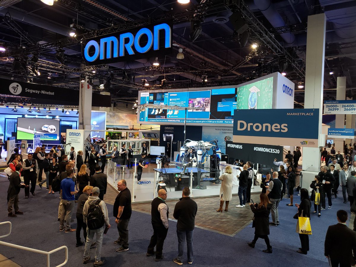 AutomationAlley's tweet photo. We are representing here in Vegas at @CES this week! So much cool tech to explore! Come visit with us in booth 20150k! #CES #CES2020 https://t.co/FBuRbWflUu