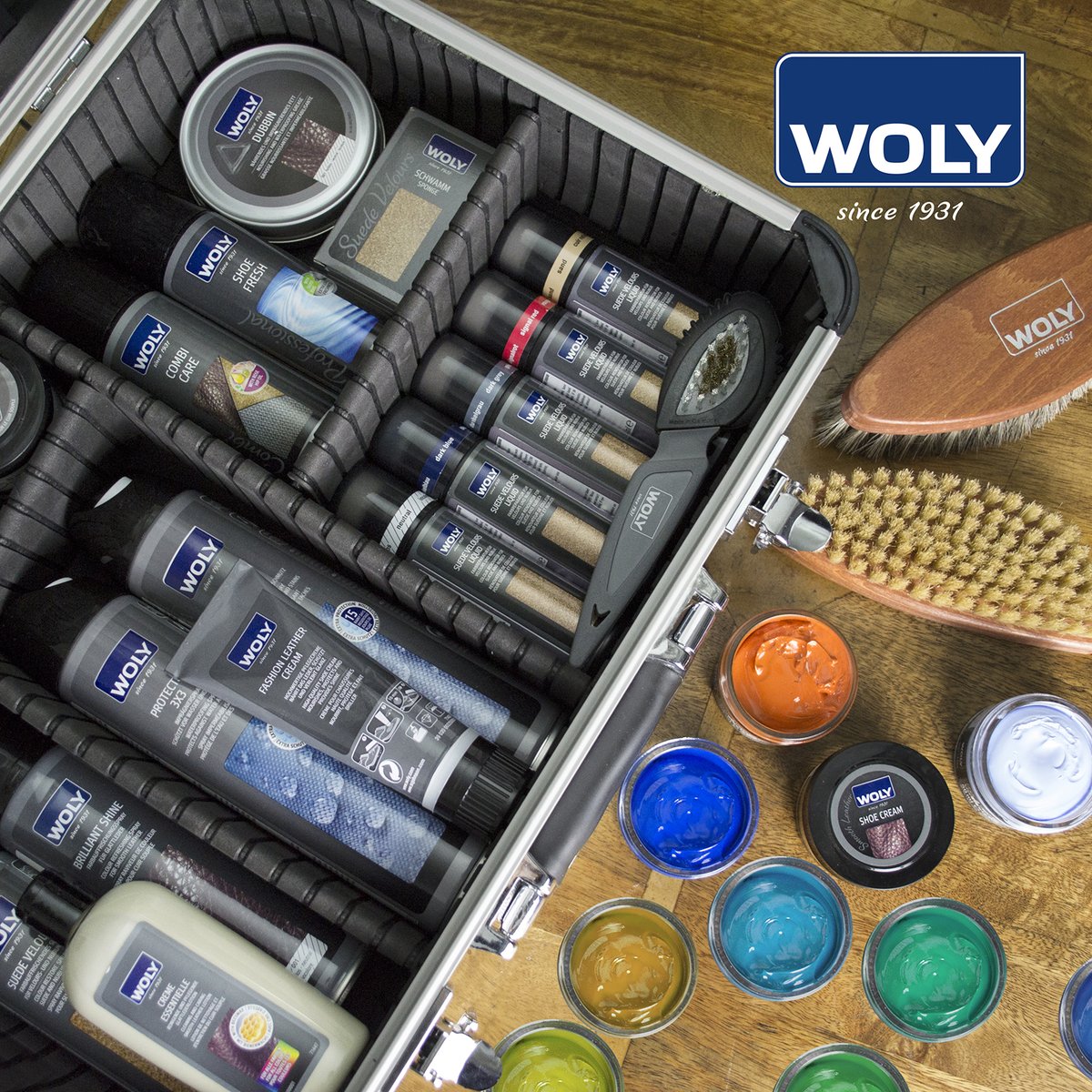 VictordeBanke's tweet photo. Victor de Banke can supply you with the Woly range of Shoe Care products and as the sole UK Distributor for Woly we can offer great trade prices. 

Call us today on 01858 467467 for more information, or visit https://t.co/95LjzkYsYn

#wolyshoecare #shoecare #woly #vdb #shoerepair https://t.co/rohasynF2Z