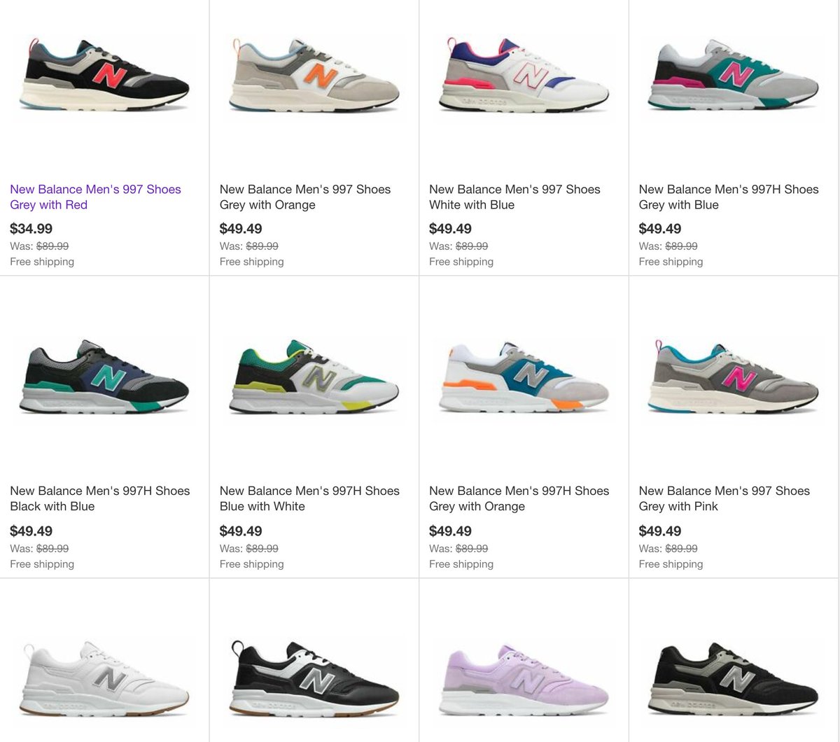 joe's new balance outlet ebay