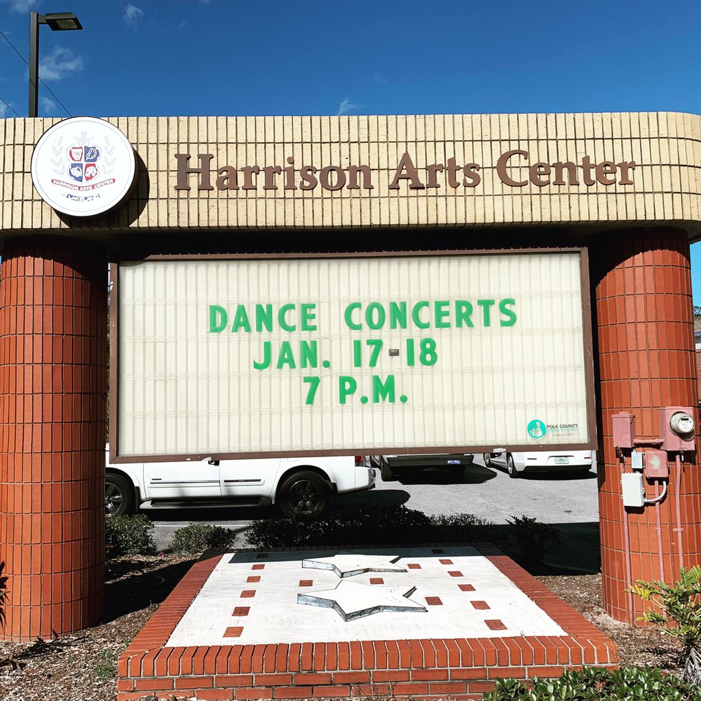 Dance concerts are coming up next week! Tickets are on sale now at harrisonarts.com.