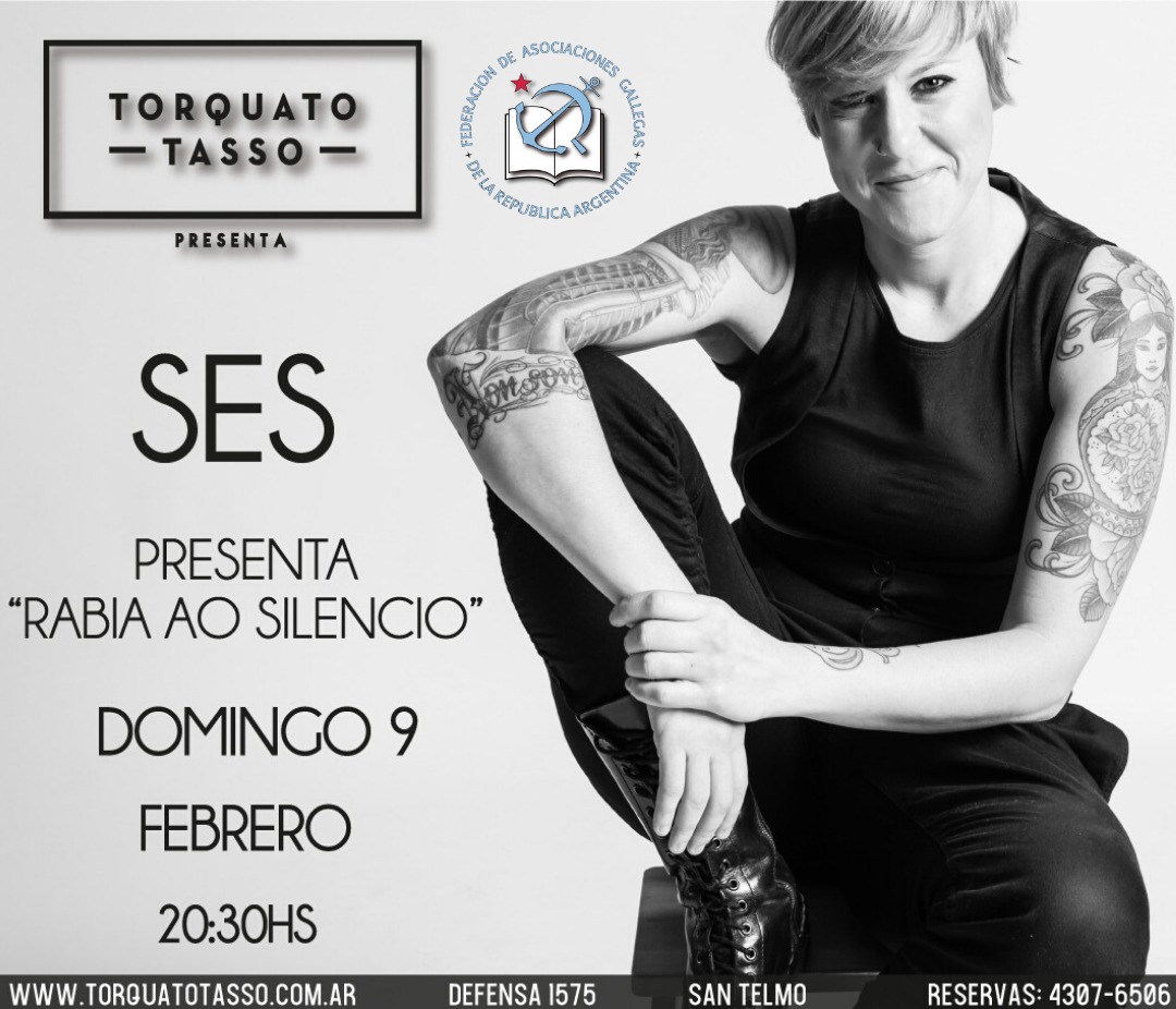 PrensaFSG's tweet photo. 💣@mariaxosesilvar SES estará en Bos Aires o 9 de febreiro presentando Rabia ao Silencio auspiciada pola #FAGRA no Torcuato Tasso. Entradas con desconto en venta en Chacabuco 955. (luns-venres 15 a 21 horas) https://t.co/loP6cVn3p0
