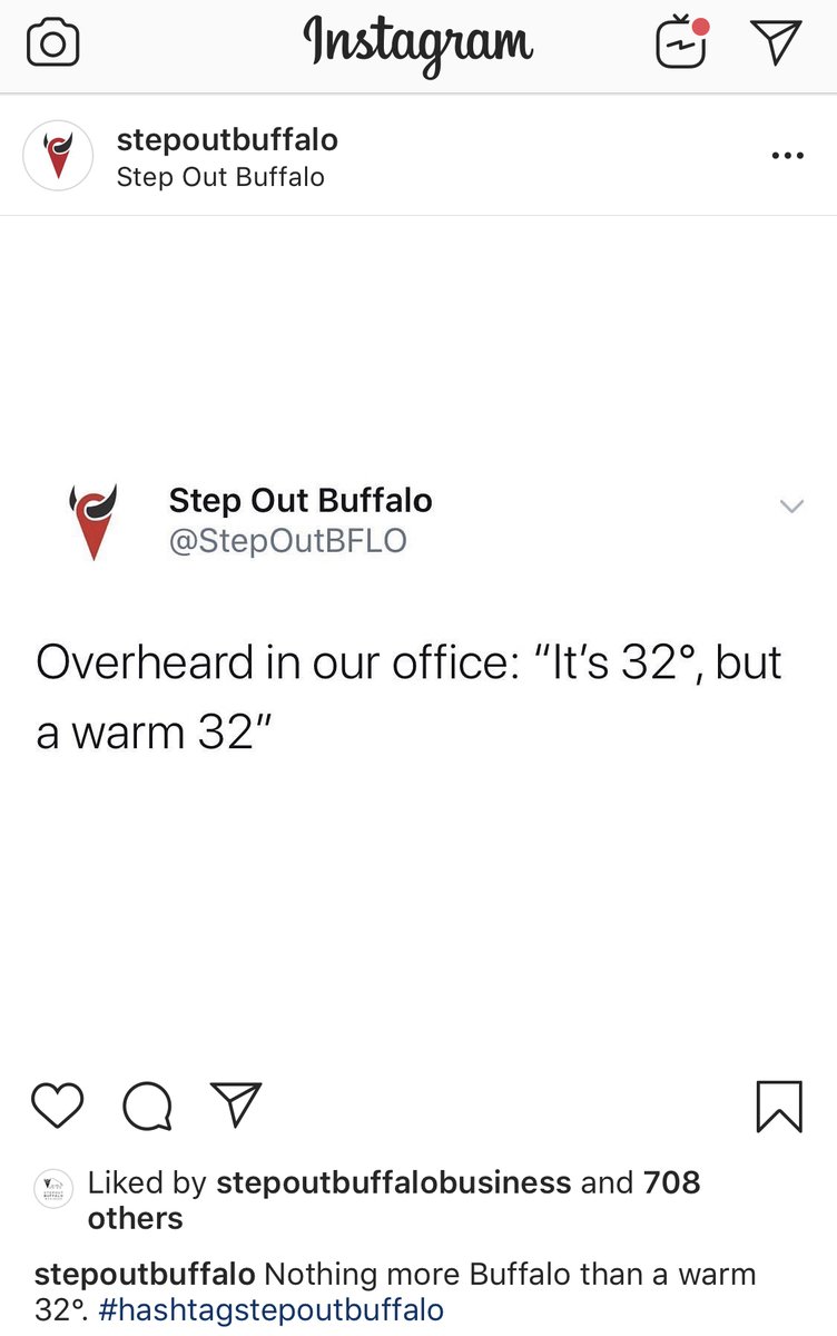 haileybanack's tweet image. "Nothing more Buffalo than a warm 32°"

#basicallysummer