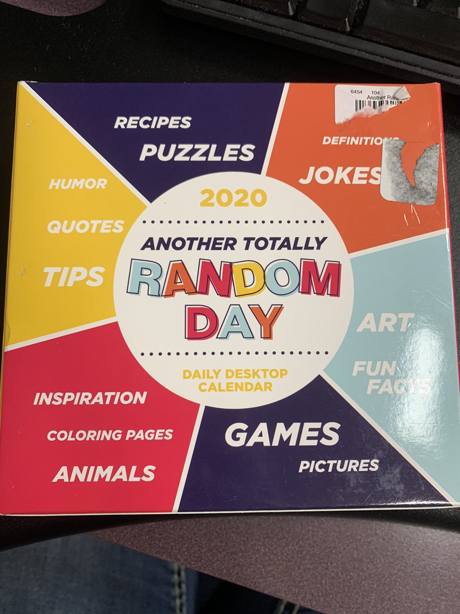 KatieCoppleTV's tweet photo. Pulled the dates off of my calendar at my desk and noticed a... bit of a mistake. 

Yesterday was definitely the 6th, but NOT a Wednesday! #AnotherTotallyRandomDay  #TFPublishing #DailyCalendar #Whoops https://t.co/CcZ2XpEqtS