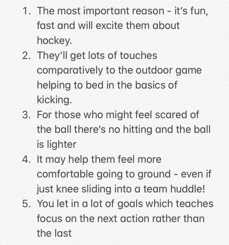 myers8624's tweet photo. 5 reasons I think indoor hockey is great for any young goalkeeper to play...🏑#youthdevelopment #coaching #theminiGKU https://t.co/OCXciK0BeH