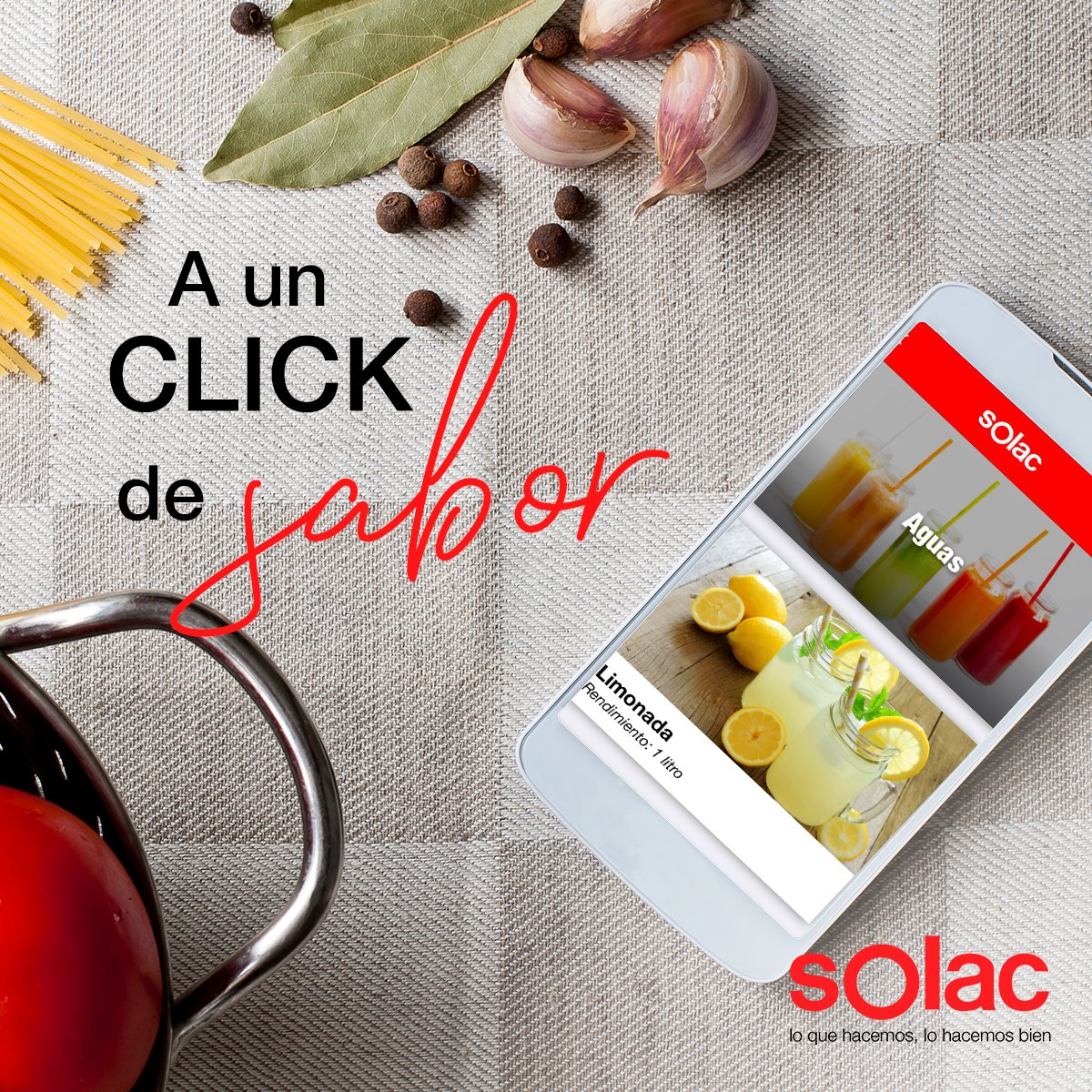 SolacMexico's tweet photo. ¿Te quedaste sin ideas para cocinar esta semana?
Descarga sOlac recetas y empieza a darle un refresh a tu alimentación.
Android: https://t.co/qMAGeIWl62
Apple: https://t.co/Vi9xfeOWLj https://t.co/BNJelWitgN