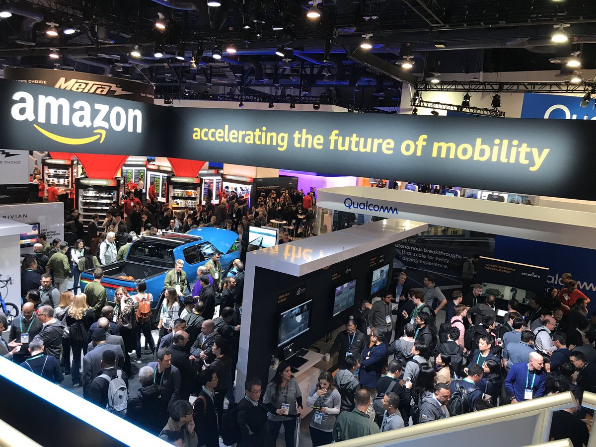 #CES2020, we're here. Come by booth 5616 in the North Hall at the LVCC to learn more about Alexa Auto. #AmazonCES