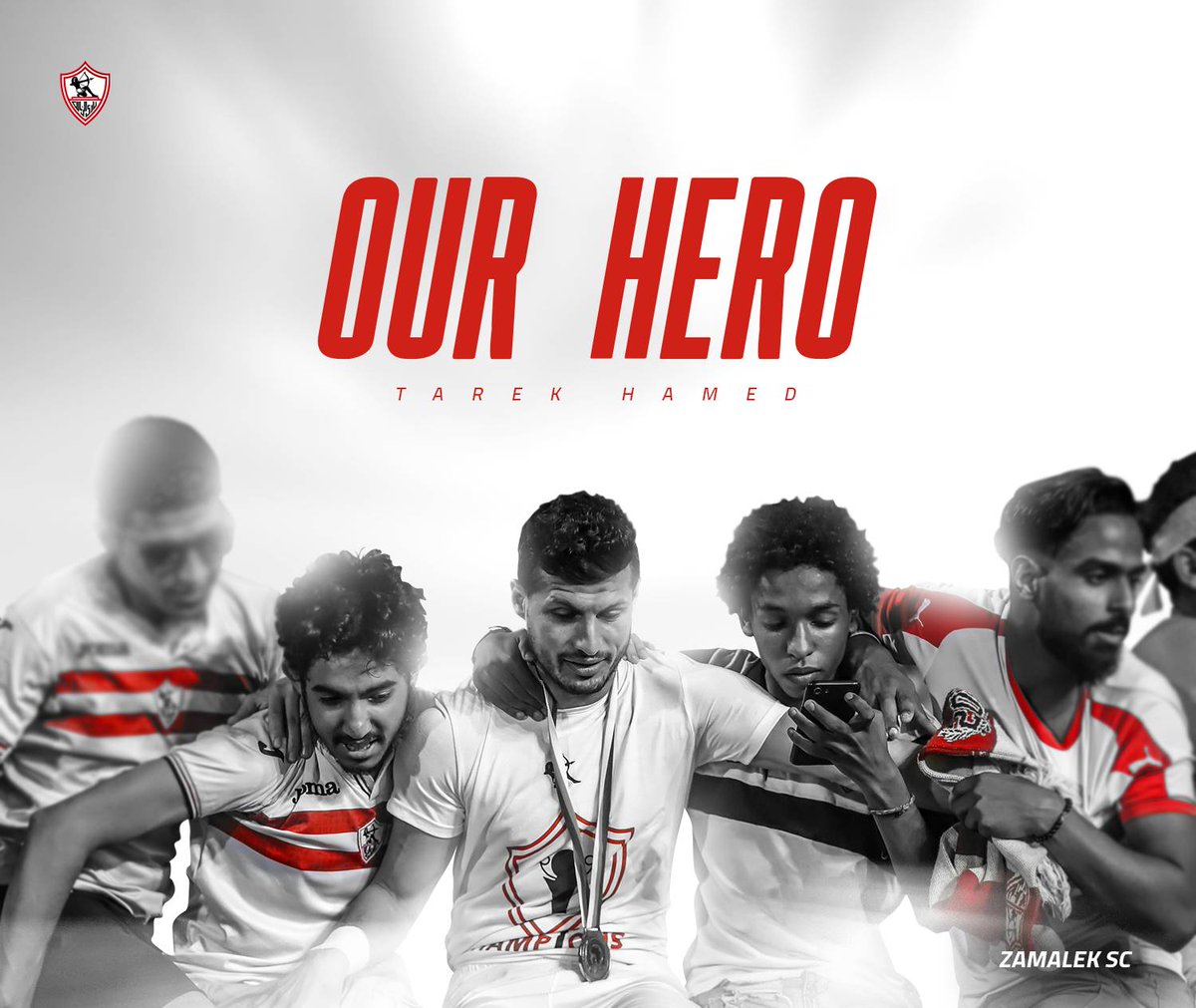 لاعبنا المقاتل طارق حامد! لقد كان موسم أكثر من رائع، ساهمت معنا في تتويجنا بالبطولات، بذلت ما في وسعك، أنت الأفضل بالنسبة لنا، جمهور ناديك هو سندك الوحيد. 💪👑⭐️