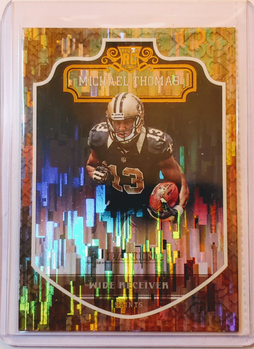 JT_Mun_E's tweet photo. $18 Shipped #BMWT
2016 Panini Chainmail SP Parallel Rainbow Foil Rookie Card z Tough Pull
Michael Thomas
#NewOrleans #Saints
Card #264
#OSU 

#FREE
Bonus M. Thomas Cards

@TheHobbySpyder 
@HobbyConnectNFL 
@HobbyConnector https://t.co/6YpkEUGYL6