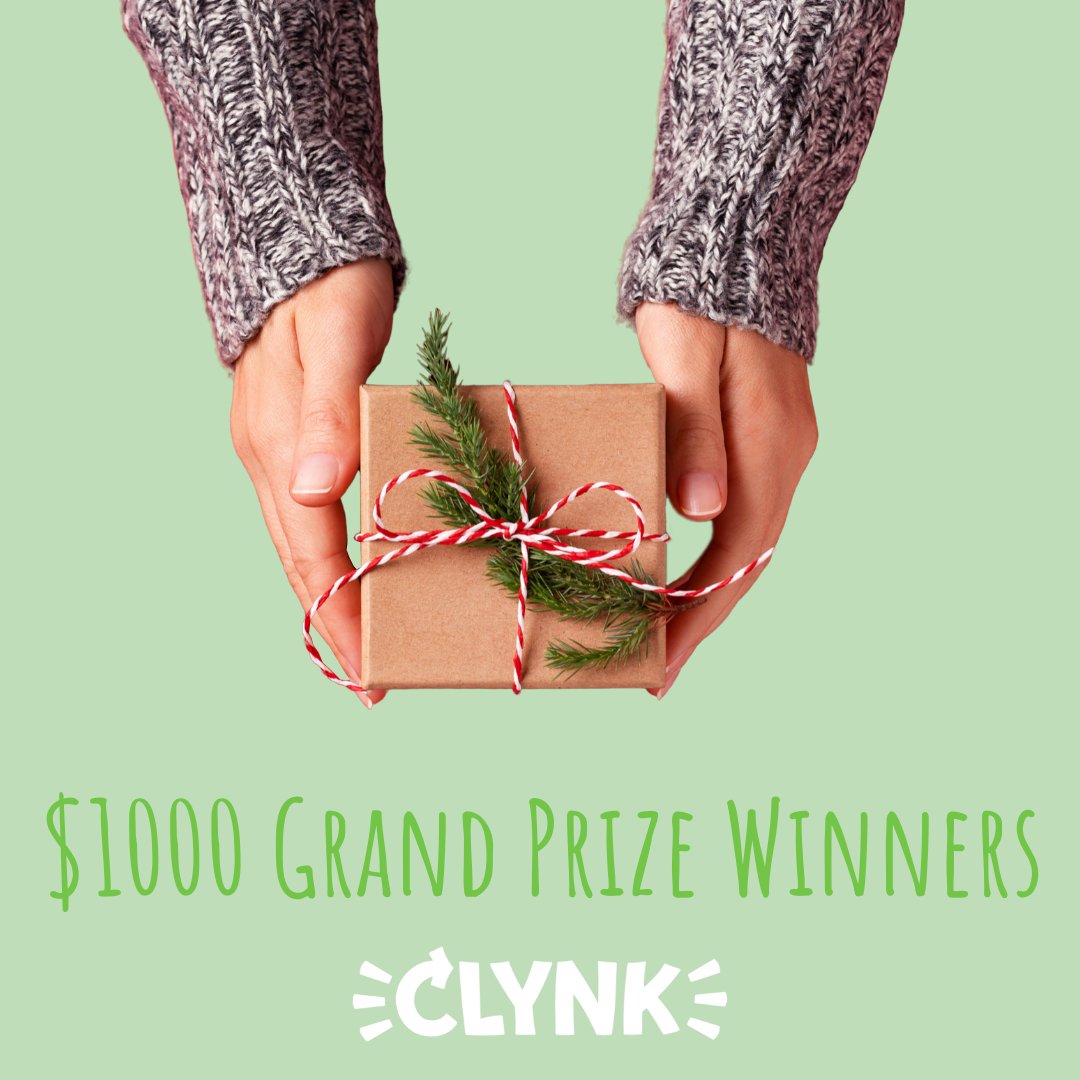 thinkCLYNK's tweet photo. And our GRAND PRIZE $1000 winners are Billy-Jo D. of Ellsworth, Maine and Robert W. of Waterford, NY! #Congratulations Check our complete list of winners here: https://t.co/qOOhdJgte9 #baganddrop #recycling #containerredemption #zerowaste #thinkclynk #tuesdayvibes https://t.co/tLs2j9tToH