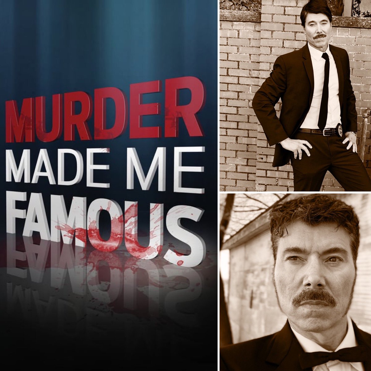 benjamindane's tweet image. PROJECT CHALLENGE: DAY 9 -Two historical characters in Murder Made Me Famous series on @reelzchannel. Secretary Henry Matthews in Jack The Ripper &amp;amp; Detective Eddie Zigo in Son of Sam. The mustache was a character in itself! 😉 #actorslife #projectchallenge @murder.made.me.famous