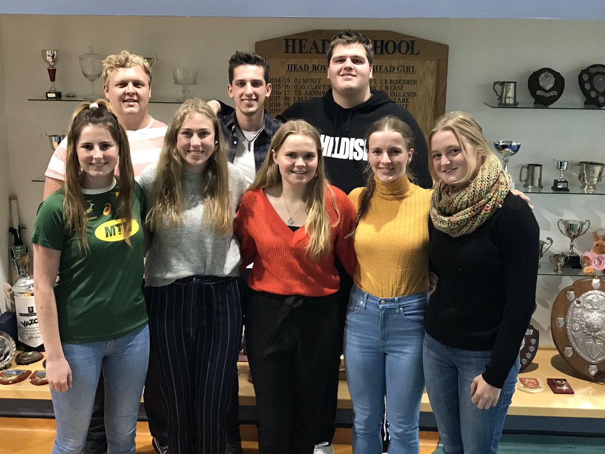 It wouldn’t be New Year without welcoming our 2020 <a href="/PortRegisSchool/">Port Regis School</a> Gaps, arrived from #Australia &amp; #SouthAfrica and slowly getting used to the British weather. They were persuaded to take their coats off for this picture but they went straight back on again!
<a href="/LetzLive/">Letz Live</a> 
#gapyear