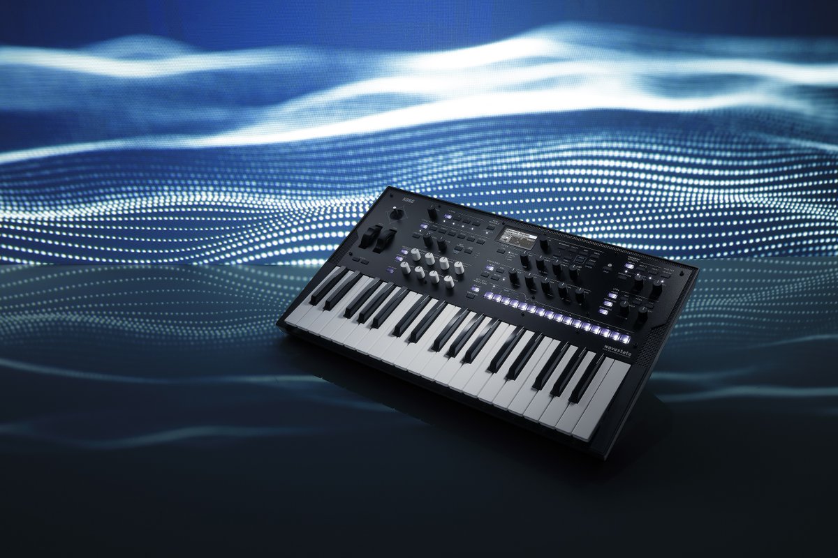 NAMM 2020: <a href="/KorgUSA/">KORG US</a> unveil the Wavestate, a successor to their legendary Wavestation synthesizer. Wave sequencing meets 64 stereo voices, samples, effects, randomisation and more - digital synthesis reaches new heights.

LINK: bit.ly/39KAmbC