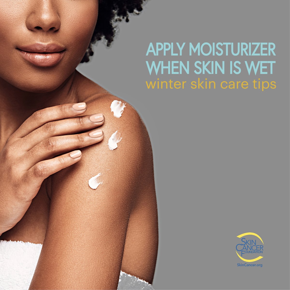 SkinCancerOrg's tweet photo. It's getting chilly out there and cold dry air requires a little extra #skincare. Here are some simple tips to keep your skin soft and supple during the upcoming cold months. Tell us, what are your #skincare tips? https://t.co/EGvud0PLu5 https://t.co/RCgX05p5sb
