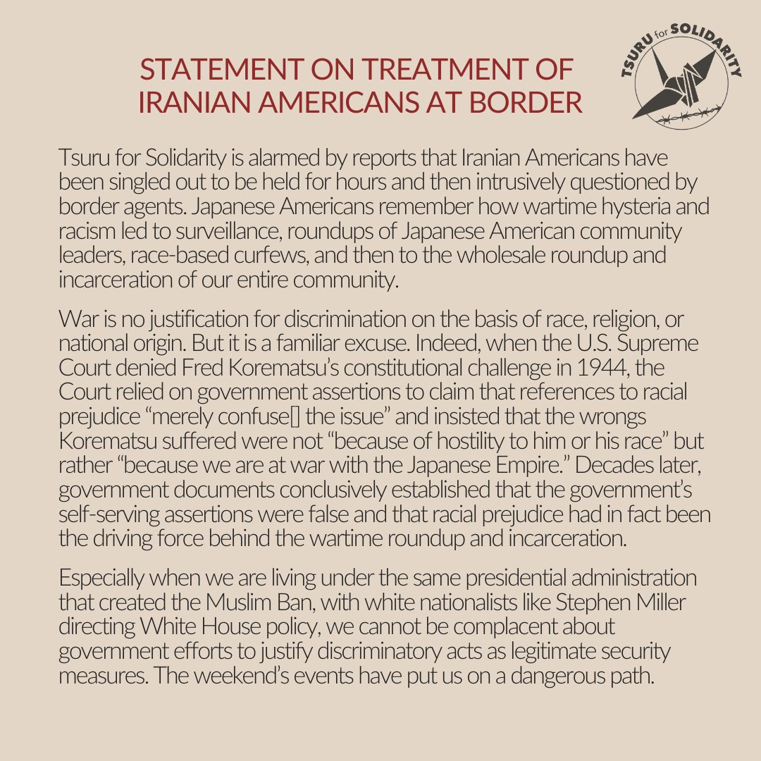 Tsuru For Solidarity tweet media