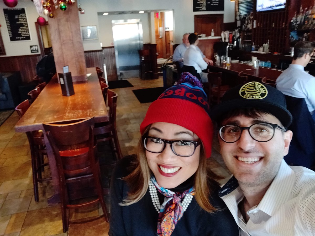 pamelaspunch's tweet photo. One of the things I'm doing is holding 2020 Kickoff Meetings w/all of my clients, & yesterday I lucked out w/a new AMAZING ski cap by @CrookedMonkey from CEO Micha Weinblatt. #winnerwinnerchickendinner #lovemyclients #merchagency #CrookedMonkey #design #apparel #elevateyourbrand https://t.co/473m5ftzMz