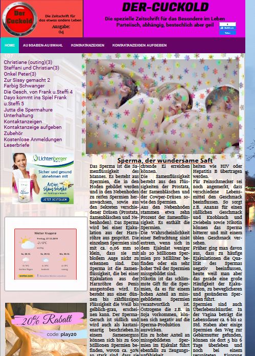cuckoldinfo's tweet photo. Der neue Cuckold ist da: https://t.co/0GmiWpYd66 https://t.co/1b8XDSYI1T