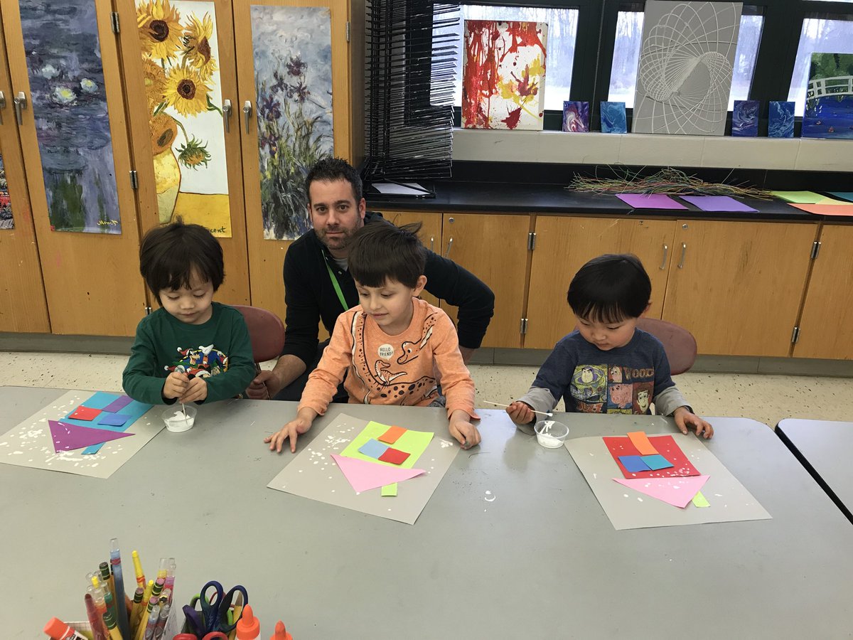 WESpreschool's tweet photo. We are having snow much fun in art!!!!@rgensel1 https://t.co/D3xO4bktUw