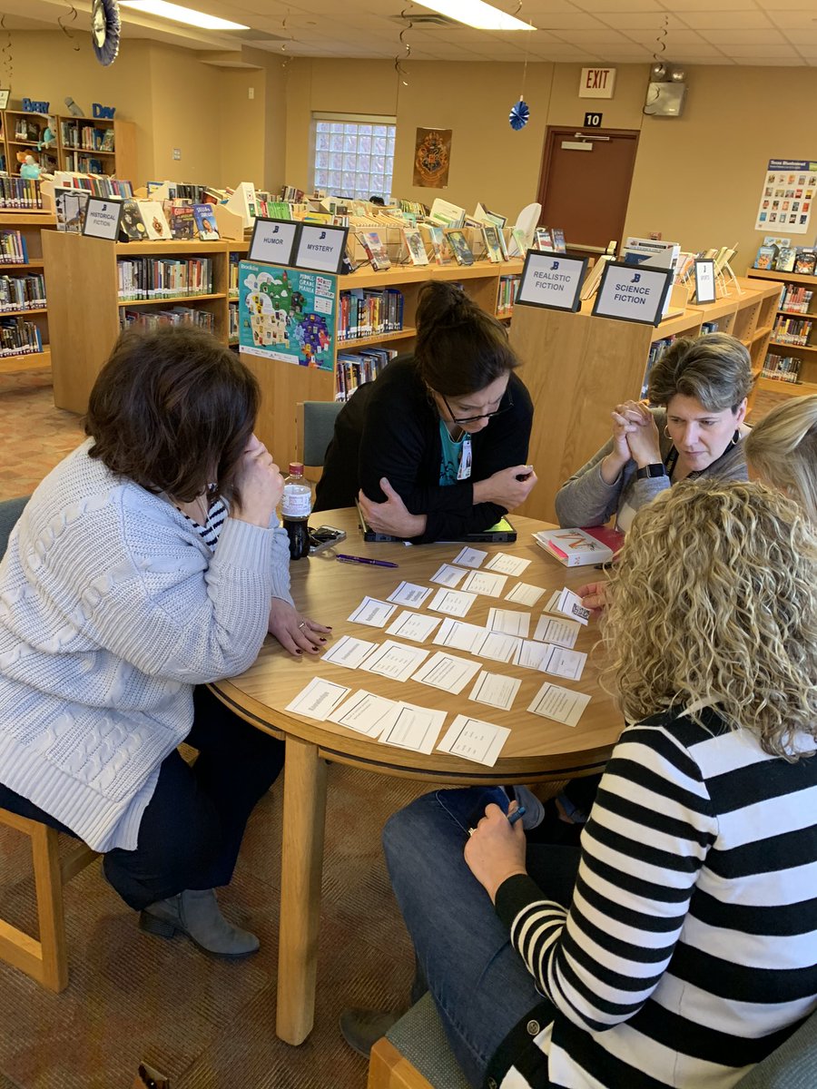conklin33's tweet photo. Teachers @BeckElem are continuing their understanding of developing tasks that meet the cognitive demand needs of all students!#wemustdifferentiate #BeckTrueBlue #excellenceineverythingwedo https://t.co/dzp8QCwH2u