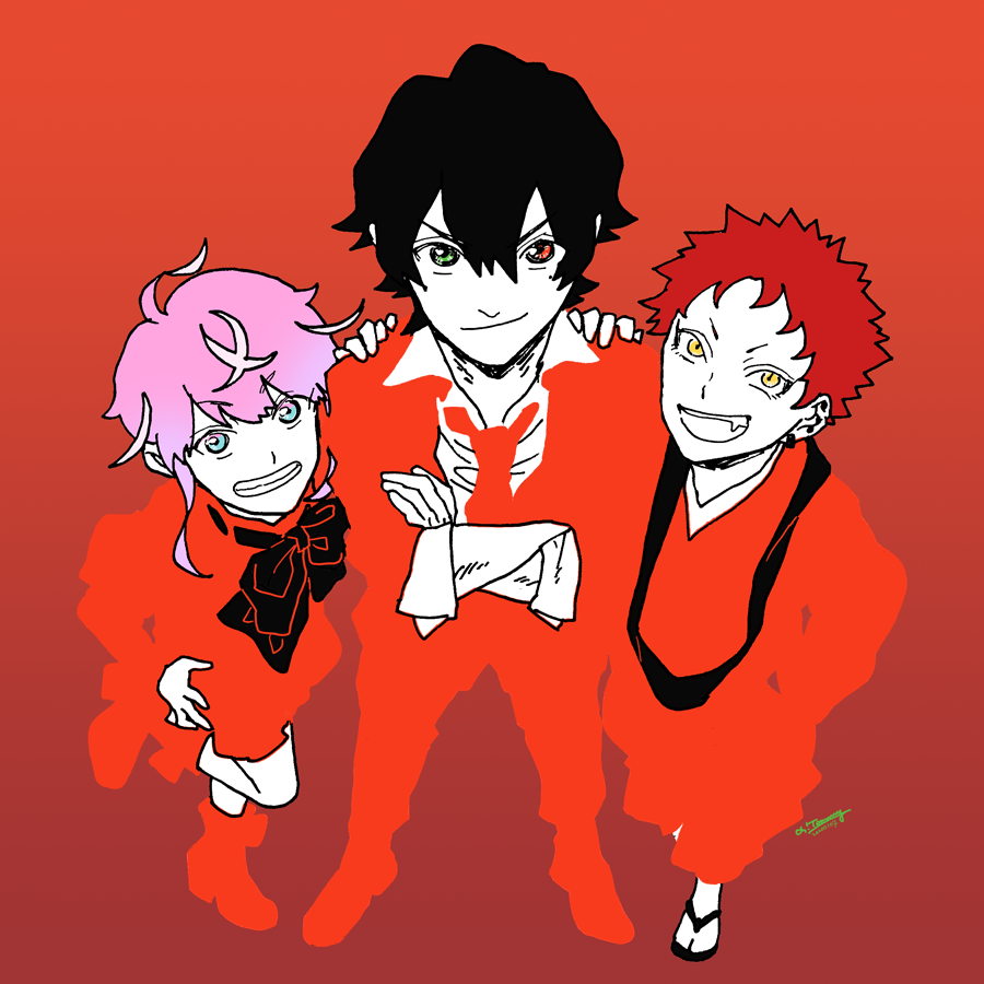 「紅白? 」|おおとみのイラスト