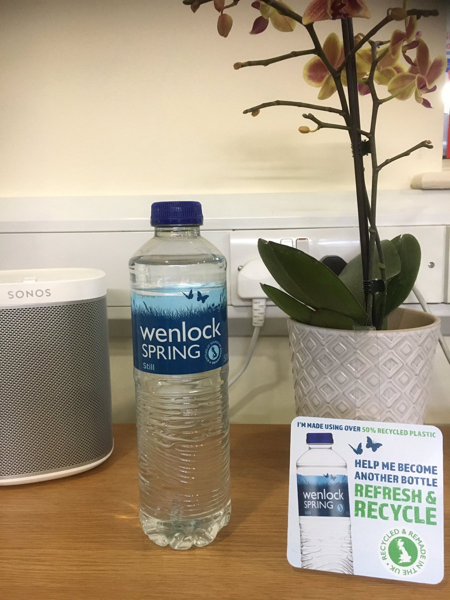 Have you seen our new lightweight rPET Wenlock Spring bottle that is made using over 50% recycled plastic. This bottle can be recycled again and again and again ...... #rpet #madeinshropshire #premiumspringwater #springwater