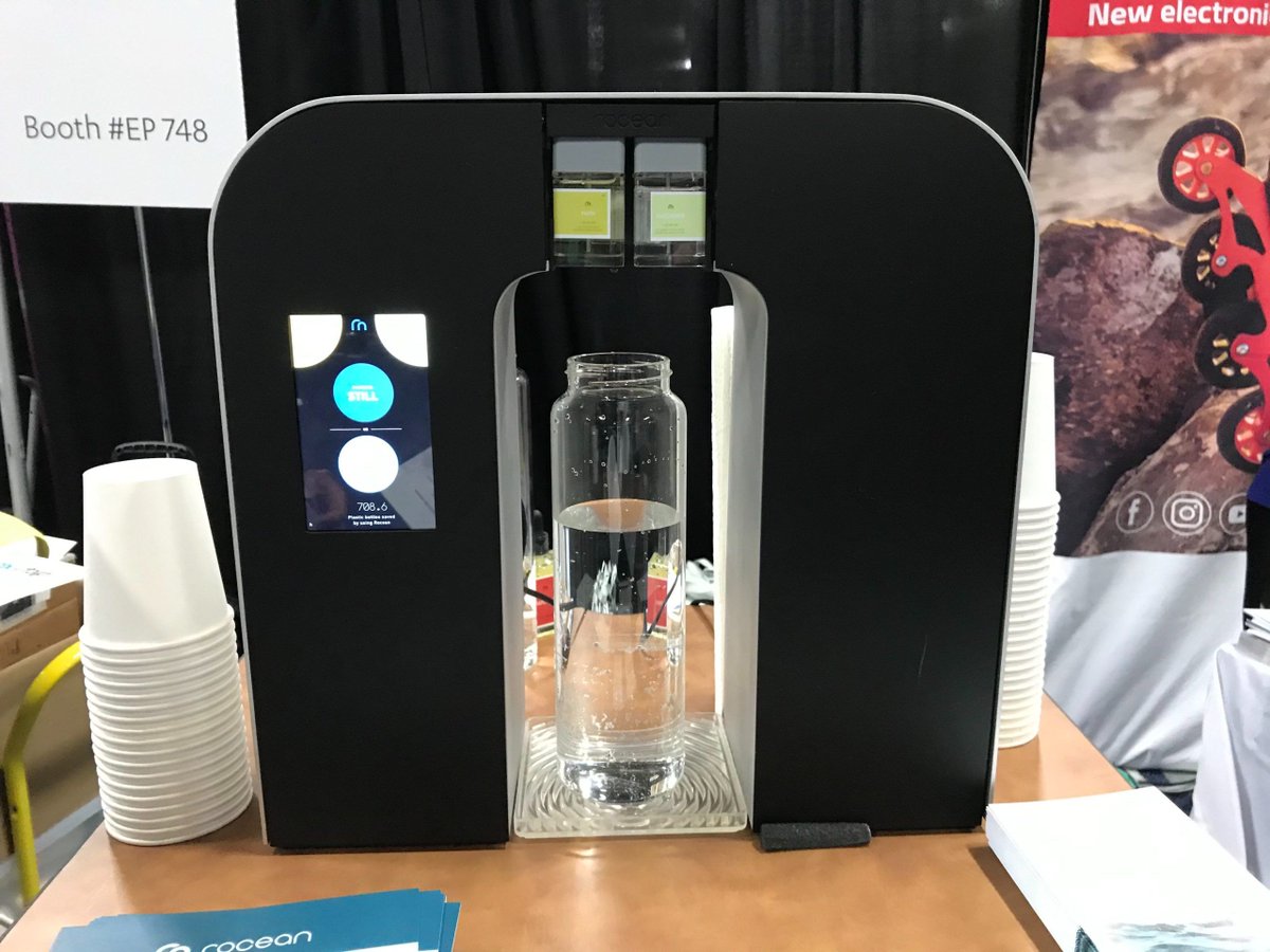 joinrocean's tweet photo. The #Rocean One showed considerable promise in curbing plastic waste during a pilot program at the Conrad Hotel. @TheSpoonTech #ClimateChange #plasticfree 

https://t.co/tvRpfAuQ8I https://t.co/3KeYyhnRc2