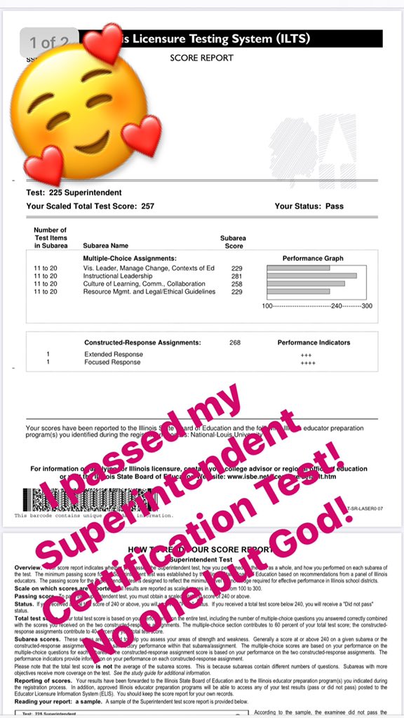 He keeps on blessing me...#Endorsed #SuperintendentCertification #2020GoalCompleted