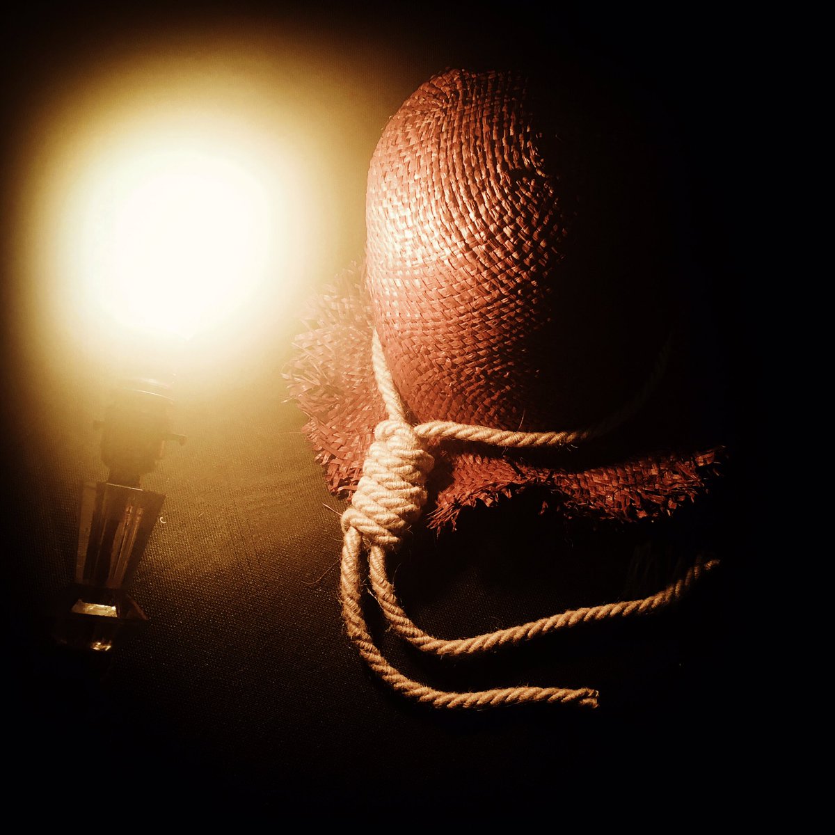 “Hangman’s Bluff” New 65cm diameter block for the over-sized dyed straw hats #mrgracehughes #englisheccentricity #milliner #hangman #executioner #dandy #chap #antibrand #knuckleduster #saboteur #punkature #coshmonger #madeinengland #borninengland #doverstreet #shoreditch #hoxton