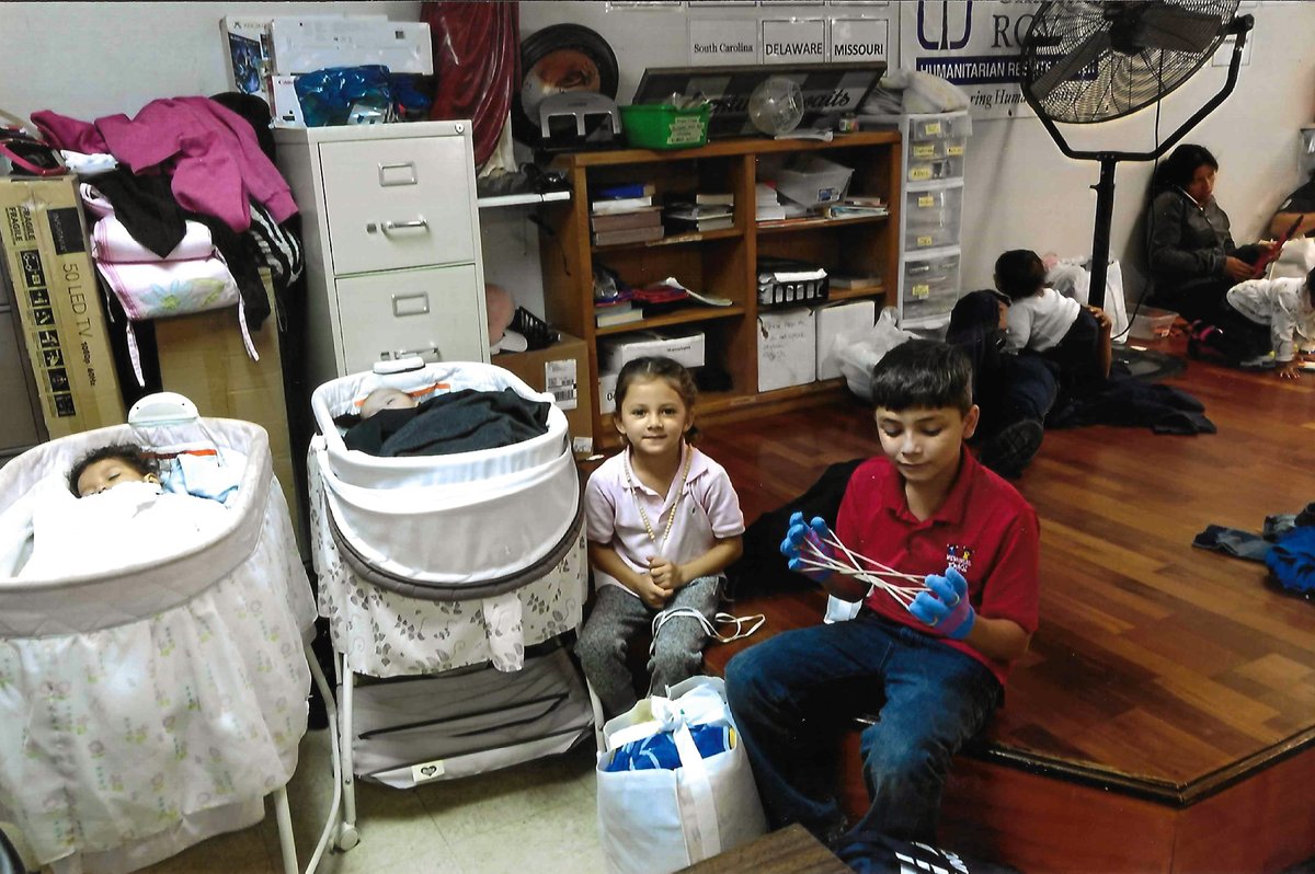 The theme for #NationalMigrationWeek, which began Sunday, is “Promoting a Church and a World for All,” a reminder of our call to stand in solidarity with those who are marginalized.

Caption: Pictured are children Sister Pat Gootee met while volunteering at the Arizona border.