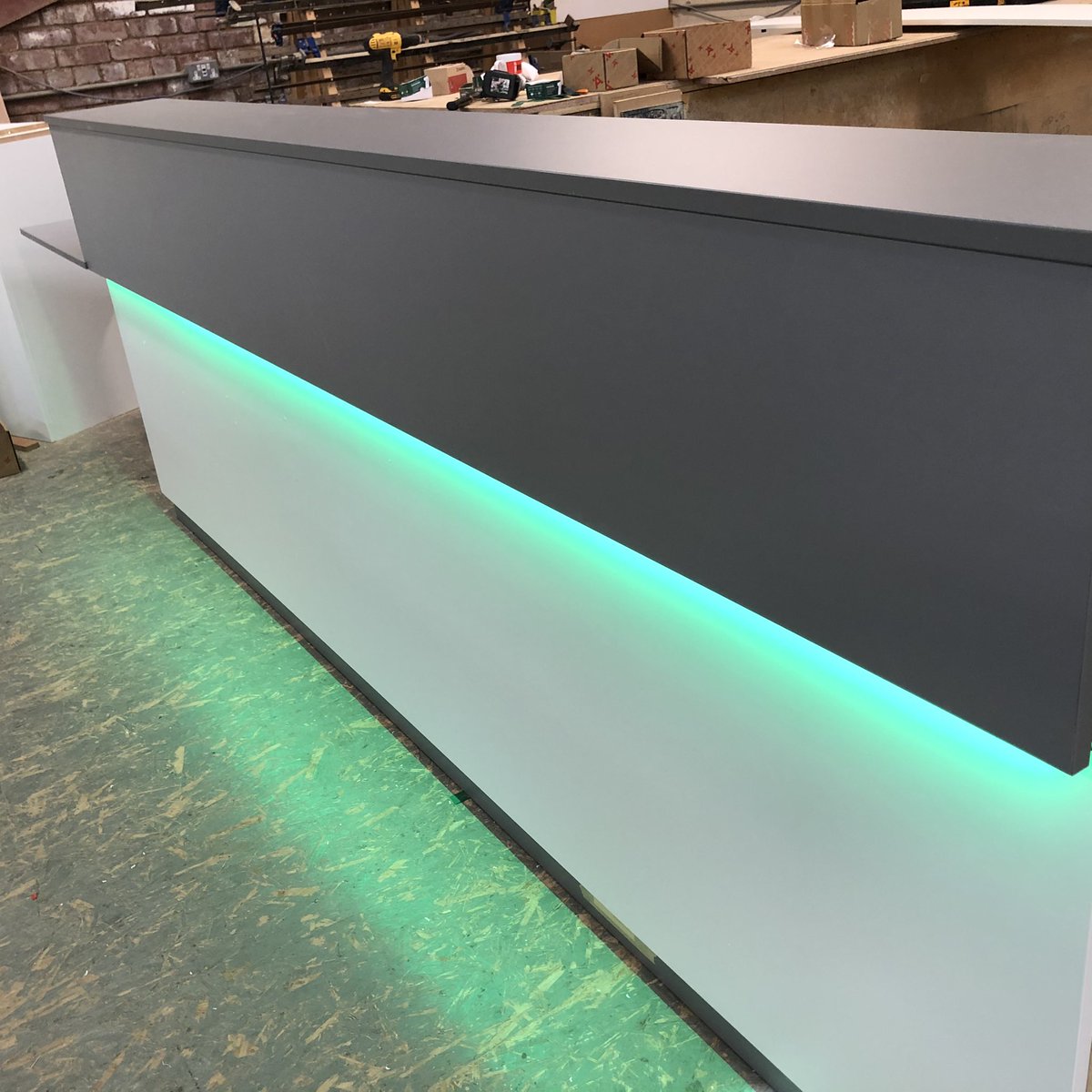 Lignify1's tweet image. Hello 2020! Back in the workshop and first reception counter of the year produced ✅