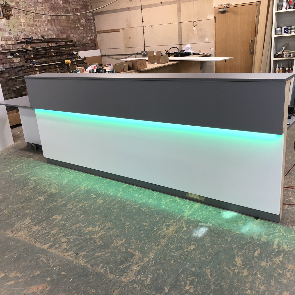 Lignify1's tweet image. Hello 2020! Back in the workshop and first reception counter of the year produced ✅