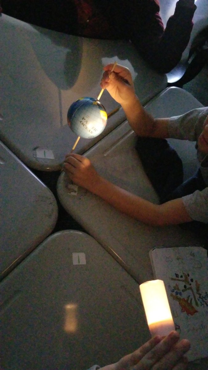 Exploring earth's rotation with shadows #bewillbern #willberntweets