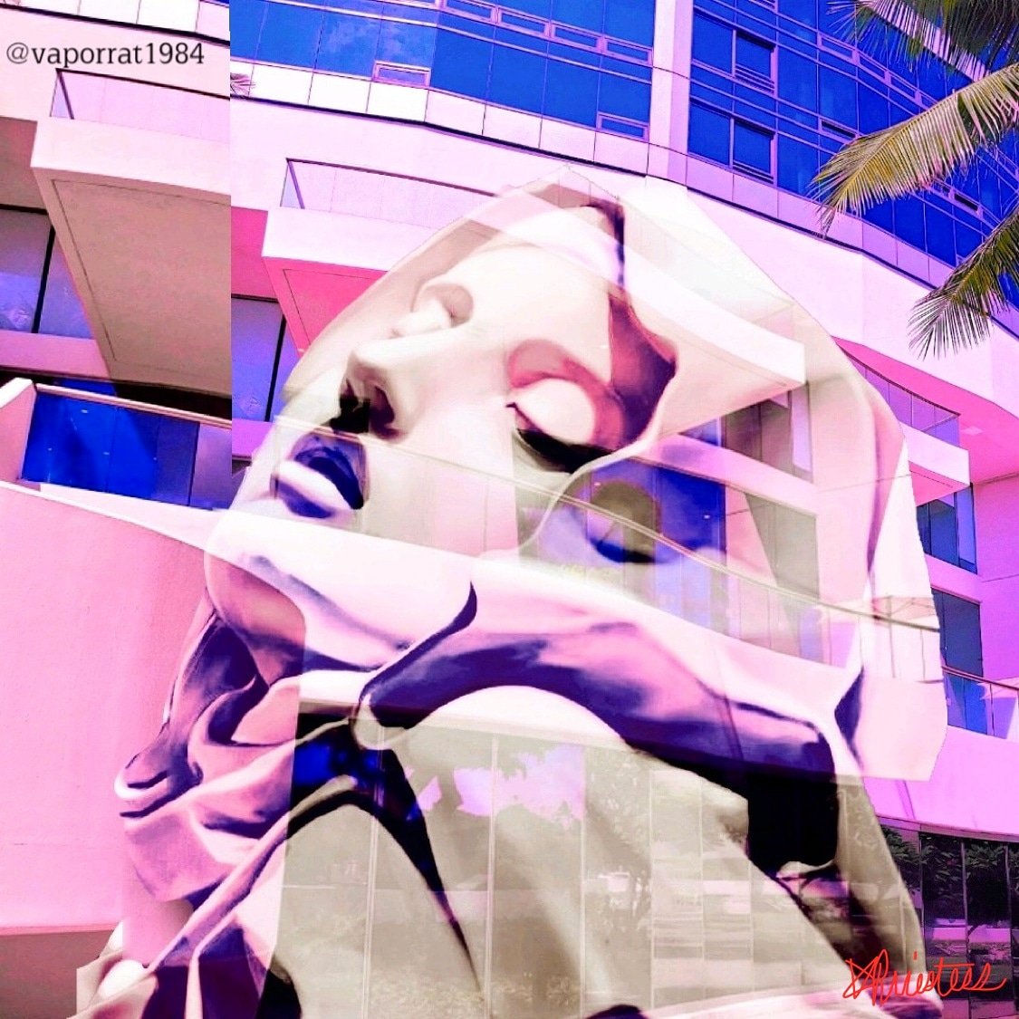 vaporrat1984's tweet photo. ｅｎｃｏｕｎｔｅｒｓ． ｐｔ １． 🍨🐁. Part one of a three part collaboration with the talented @bodhisattva4242
.
#encounters #bl00dwave #vaporpriestess #vaporrat1984 #vaporwave #vaporcity #vhspop #vapormeme #vaporwaveaesthetics https://t.co/vNLPUPvwoW
