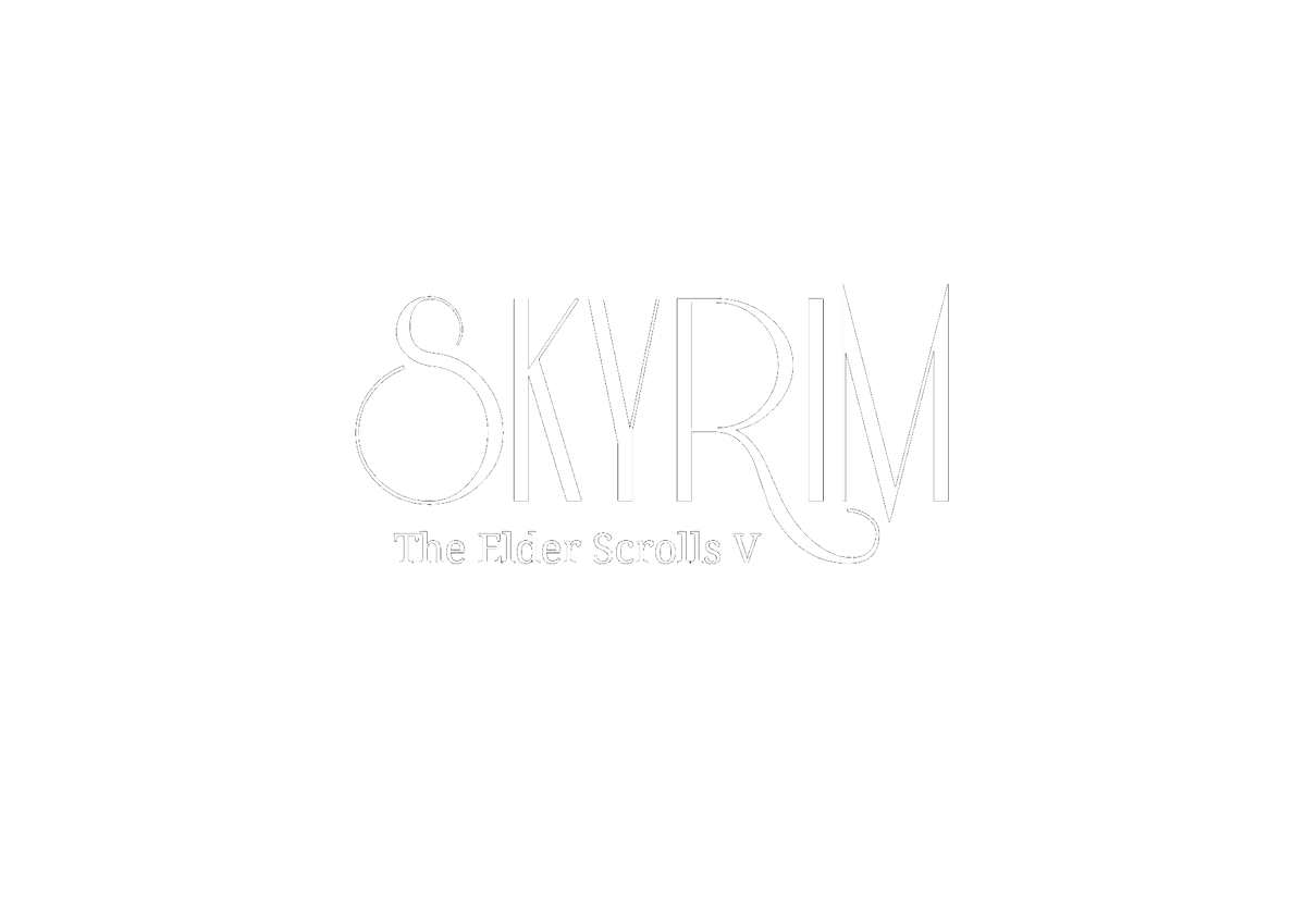 Skyrimのロゴ