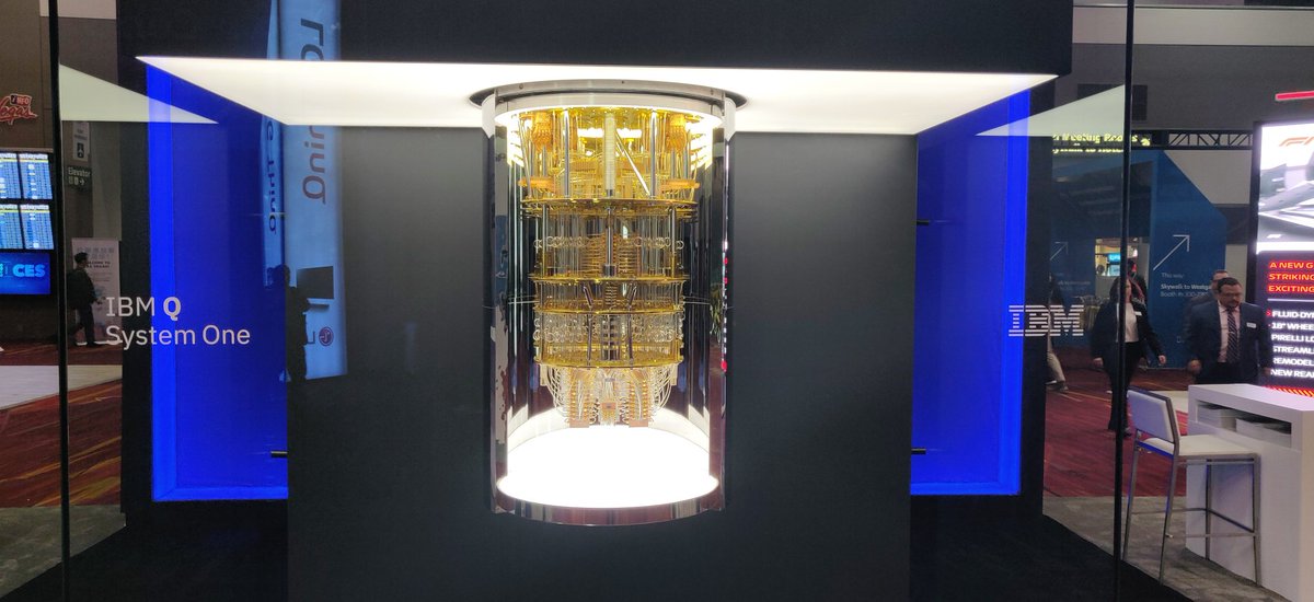 pbertscch's tweet photo. The @IBM #QSystemOne is huge. Very impressive though https://t.co/mfZjmhDixI