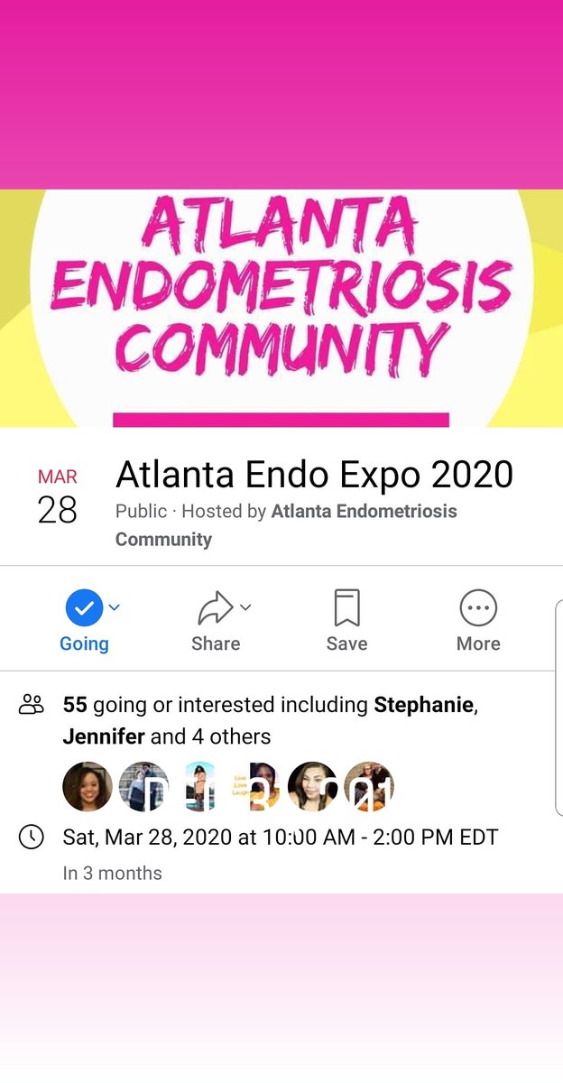 AtlEndoComm's tweet image. facebook.com/events/s/atlan…

#AtlantaEndometriosisCommunity #AtlantaEndoExpo #EndometriosisAtlanta #EndometriosisSisters #EndometriosisAwareness #EndoAwareness #WomensHealth #ReproductiveHealth #PelvicHealth #Endo #EndoWarrior #EndoSister #EndometriosisSucks