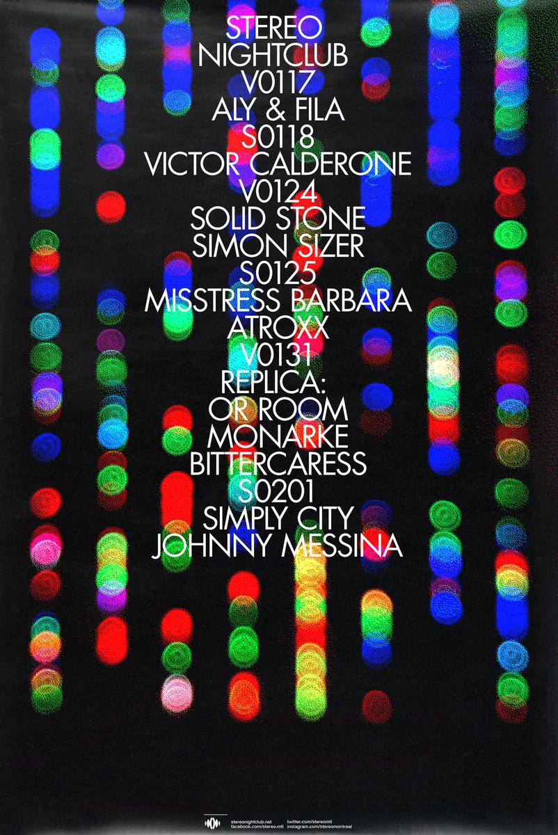 Stereo Montreal tweet media