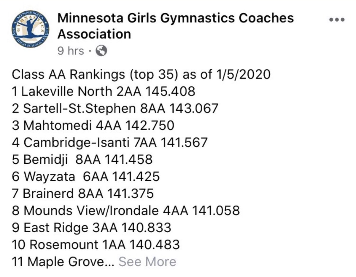 This weeks rankings are out! Our hard work is paying off! We are taking advantage of this week off to improve and clean up our skills! We are excited for what is to come ‼️💙🎗💫 #LeaveALegacy #PushForMore #SCK