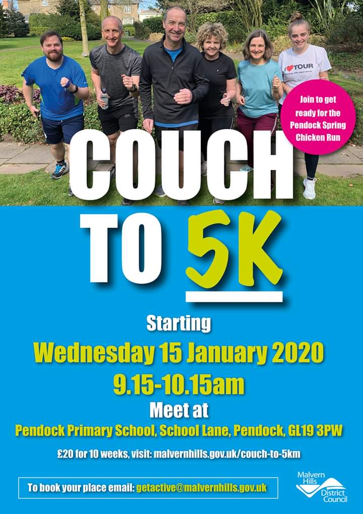 PendockFriends's tweet photo. Run through the quiet lanes of Pendock and take in the sights - only one week left before our Couch to 5k, sign up today to ensure you have a place! Perfect way to get ready for #Pendockspringchickenrun https://t.co/jUc0Pw3zn3