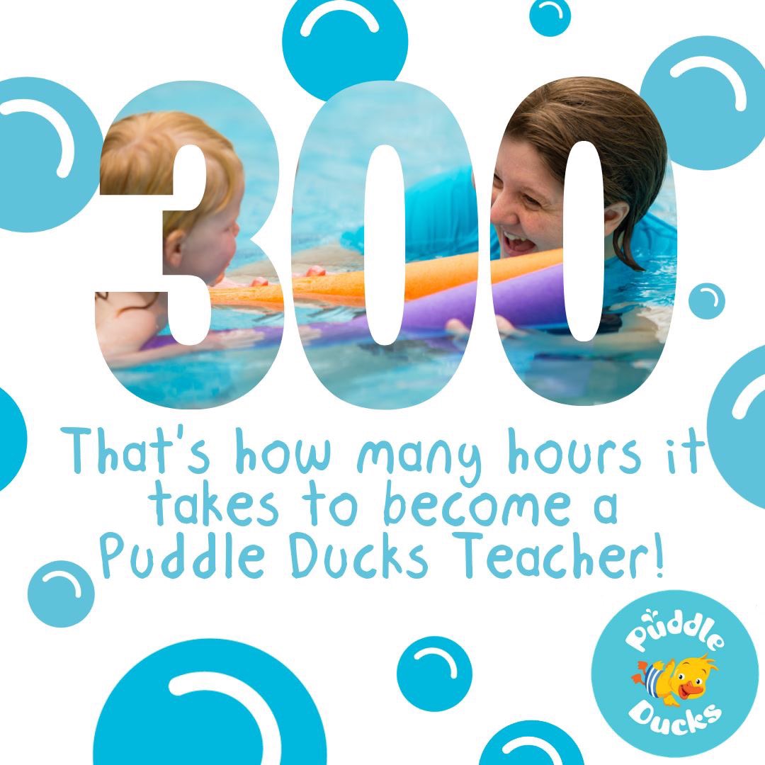 It takes 300 hours to #train to become a <a href="/PuddletheDuck/">Puddle Ducks</a> #Teacher!

#SwimmingLessons written by the <a href="/BabySwimExpert/">Ali Beckman MCIMSPA</a>! #Classes you can be #proud of 💙

Think it could be for you? Get in touch!

#TuesdayMotivation #TuesdayThoughts #2020Goals #NewYearNewYou #PuddleDucks #BabySwimming