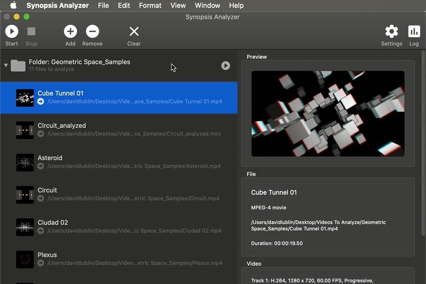 HapVideo's tweet photo. In addition to snazzy machine learning analysis, the @_synopsis_ Analzyer tool is a powerful new free app for transcoding movies to @HapVideo and other codecs on the Mac ;)
https://t.co/QLidzdvLQR https://t.co/EI6LmQOAzx