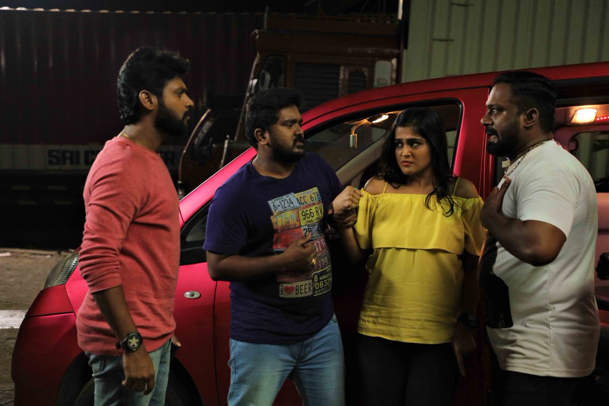 rs_prakash3's tweet photo. . @nambessan_ramya &amp; #RioRaj feature in the lead roles of this forthcoming flick written &amp; wielded by #BadriVenkatesh which has just been wrapped up. Bankrolled by #PositivePrintStudios, the film has music by @thisisysr #BRajasekar is the cameraman. https://t.co/QE07OQO2zf